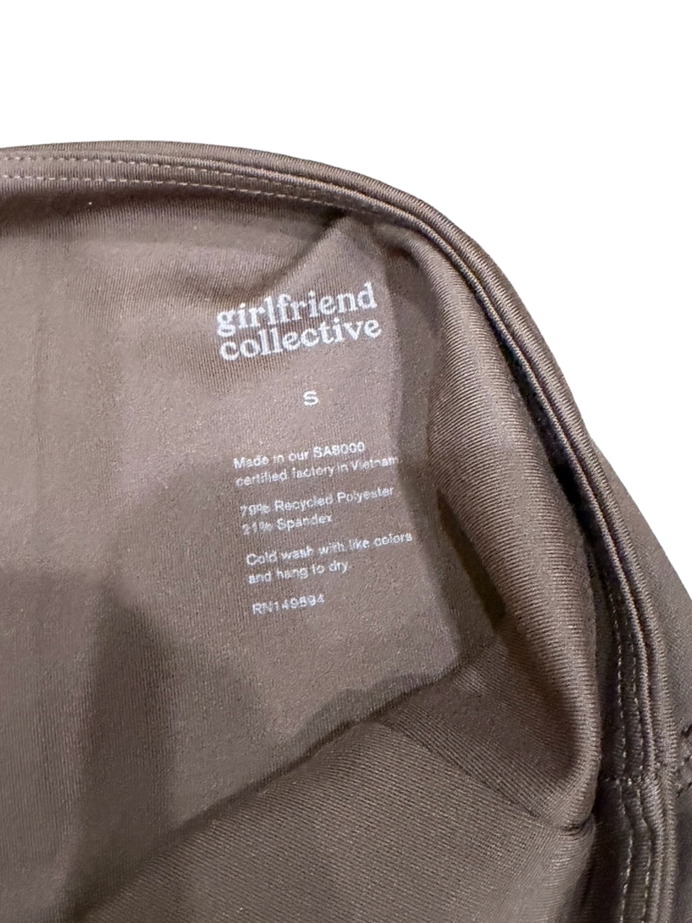 🤎 Parks Project x Girlfriend Collective Limited Edition Brown Leggings Small - Picture 13 of 13